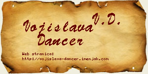 Vojislava Dancer vizit kartica